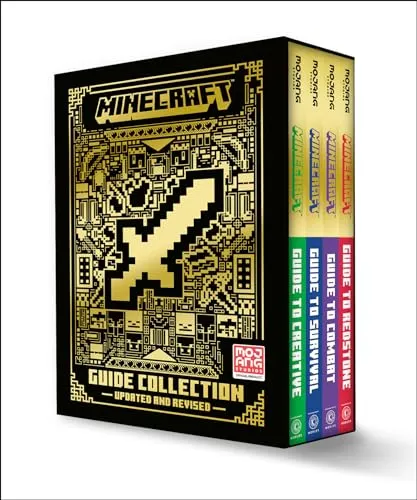 Minecraft - Guide Collection Set: Survival, Creative, Redstone, Combat - Lösungsbücher für PC- & Videospiele, umfassende Tipps und Strategien für alle Spielmodi, perfekt für Einsteiger und erfahrene Spieler.