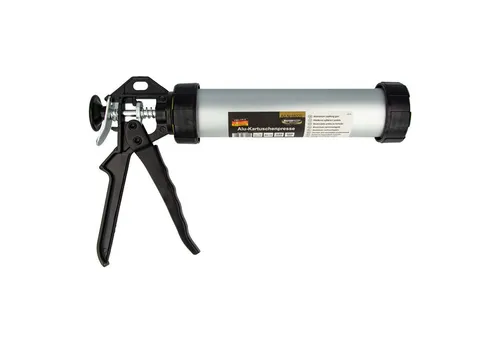 Masterproof Professional - Alu-kartuschenpresse Für Silikon, Acryl & Kleber Mit Kartusche 310 Ml