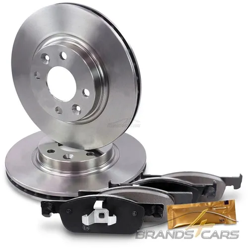 ATEC BREMSSCHEIBEN+BREMSBELÄGE VORNE FÜR DACIA LOGAN SANDERO RENAULT CLIO TWINGO