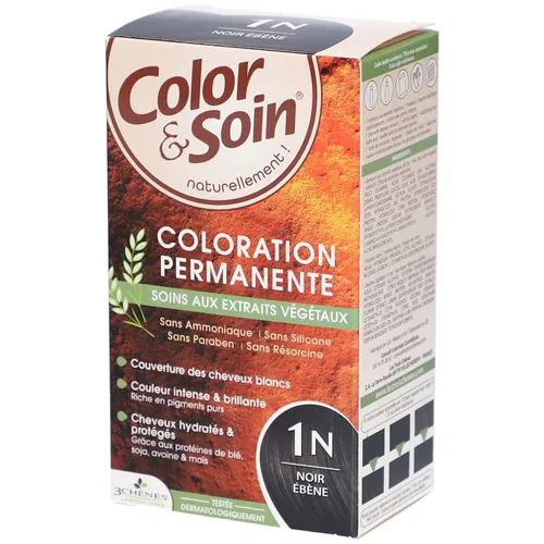 Les 3 Chênes Color & Soin Coloration 1N Ebenholzschwarz