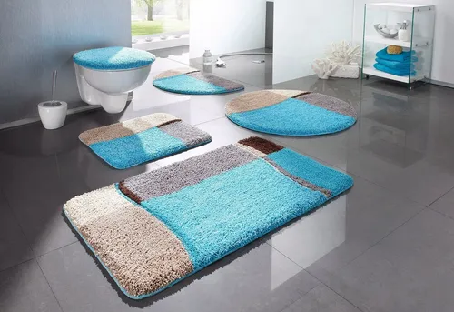 my home Badematte Belio in blau von My Home