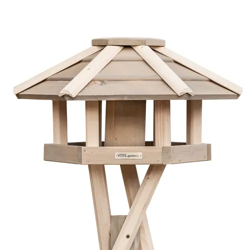 Vogelhaus mit Ständer 132cm Futterhaus Vogelfutterhaus Vogelhäuschen Vogel Haus
