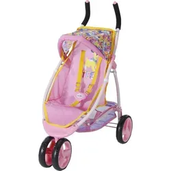 BABY born Jogger Puppenwagen mit Dachhimmel - sportlich und perfekt für Ausflüge mit Mama und Papa im Park