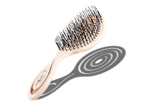 CHIARA AMBRA Haarbürste Chiara Ambra Bio Haarbürste, Bürste ohne Ziepen, Entwirrbürste, 1-tlg.