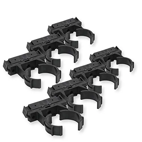 Rohrschellen Schwarz von Paradies Pool