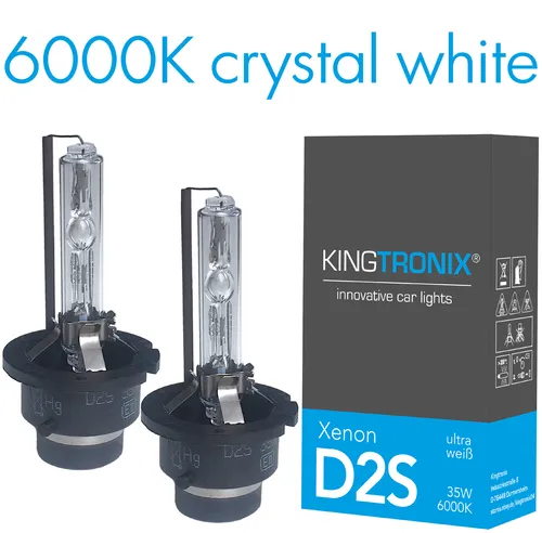 Produktbild D2S XENON Brenner 6000K für BMW E81 E87 E46 E39 E60 E61 E63 E64 E38 E83 E53 E85