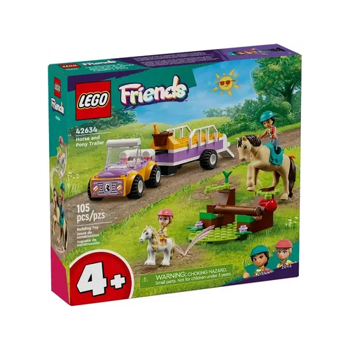 LEGO 42634 Pferde- und Pony-Anhänger