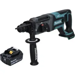 Makita DHR 241 G1 Akku Bohrhammer 18 V - Akkubohrhammer mit 2,0 J Schlagenergie, ideal für anspruchsvolle Bohrarbeiten, inkl. 1x 6,0 Ah Akku für längere Laufzeit - perfekt für Profis und DIY-Enthusiasten.