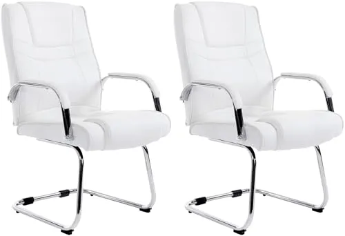 CLP XXL-Freischwinger Attila in weiß von CLP