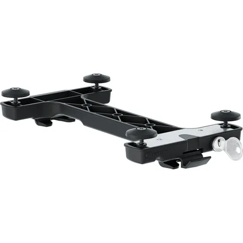 Racktime Snapit 2.0 Systemadapter mit Schloss - Kleinteile für sicheres Befestigen von Gepäckträgerzubehör, ideal für Radfahrer, die Wert auf Sicherheit legen.