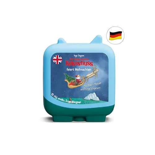Der kleine Drache Kokosnuss - Weihnachten - Kinder-Musikboxen, fördert spielerisch das Englischlernen für Schulkinder ab 5 Jahren mit aufregenden Geschichten.