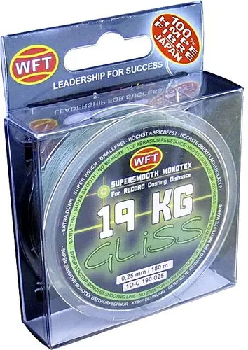 Produktbild WFT Schnur Gliss KG Monotex Green Länge 150m ø 0,10mm