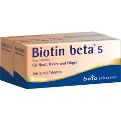 BIOTIN BETA 5 Tabletten 200 St