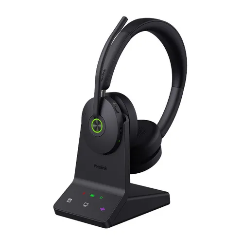 Yealink WH69 UC Headset - Verkabelt & Kabellos - Headset für Anrufe und Musik, beeindruckender Frequenzbereich von 20 - 20000 Hz, leicht und komfortabel mit nur 155 g, ideal für den professionellen Einsatz.