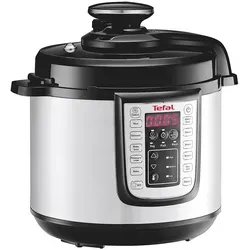 Tefal CY505E Fast Delicious Multikocher - 6 L elektrischer Schnellkochtopf mit 25 Programmen, kocht bis zu 80 % schneller für gesunde und köstliche Gerichte