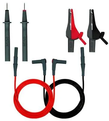 Beha-Amprobe 370003 Sicherheits Set (2146666) - Zubehör für sichere Messungen, inklusive 4 mm Messleitungen und Krokodilklemmen für präzise elektrische Tests.