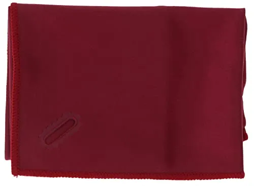 Highend Mikrofasertuch zum Brille reinigen - 30x30cm rot