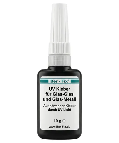 Ber-Fix® UV-Kleber niedrigviskos 10g Glas Metall Kleber glasklar
