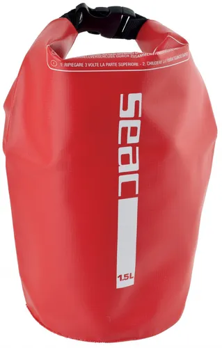 Seac DRY BAD rot Trockensack 1,5 L ohne Schulterband Trockentasche Tasche Sack