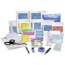Söhngen 0350022 Nachfüllset für Erste Hilfe Koffer - Erste Hilfe Nachfüllset mit vielseitiger Verbandstoff-Füllung, ideal für Schulausflüge und Exkursionen. Enthält spezielle Verbände, SOS-Signalpfeife und Kälte-Sofortkompresse für umfassende Sicherheit.