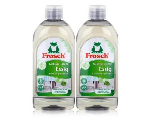 FROSCH 2x Frosch Essig Kalklöse-Essenz 300 ml Allzweckreiniger