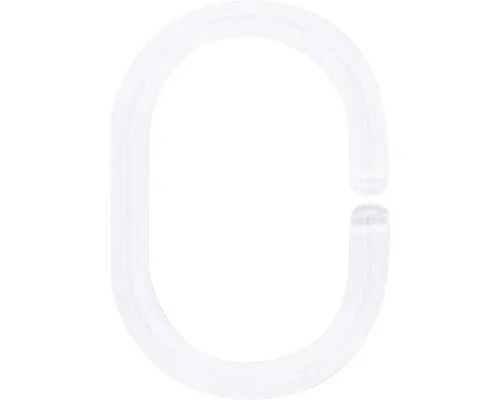 Gardinenring transparent Ø 28 mm 10 Stk. in grau von mydeco