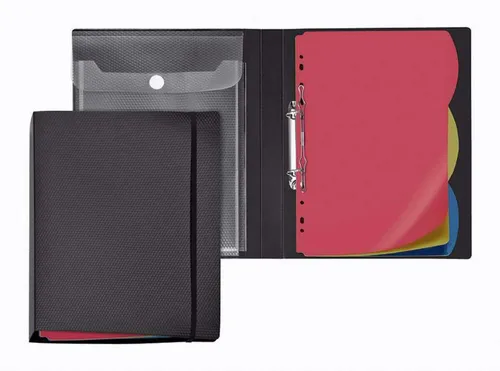 Veloflex Arbeitsmappe Diamond A4 schwarz