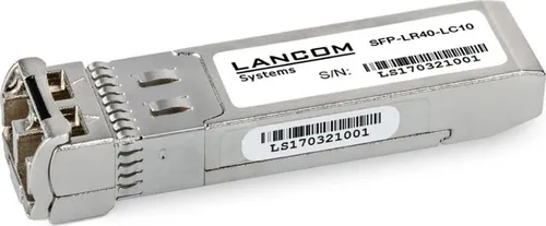 Lancom SFP-LR40-LC10 - SFP+-Transceiver-Modul - 10GbE - 10GBase-ER - SFP+ / LC Single-Modus - bis zu 40 km - 1550 nm (60182)