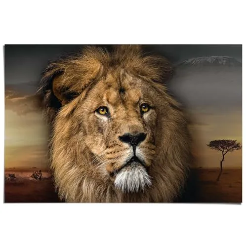 Poster & Bildende Kunst Gelb von REINDERS