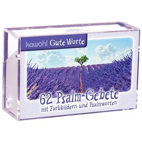 Psalm-Gebete: mit Farbbildern und Bibelworten 62