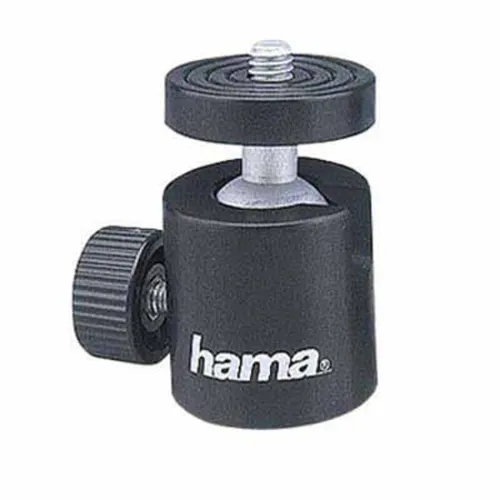 Hama Kugelkopf 00005014 - Flexibler Stativkopf für perfekte Ausrichtung - Stativköpfe mit 1/4