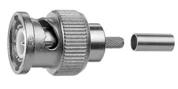 Telegärtner 100027453 BNC-Kabelstecker crimp/crimp RG58