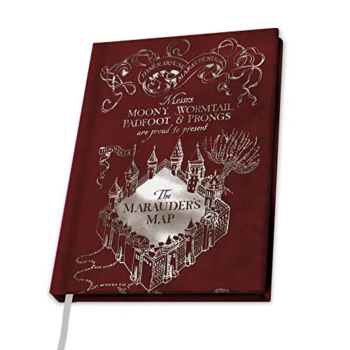 ABYSTYLE - Harry Potter - Notizbuch A5 - Karte des Rumtreibers