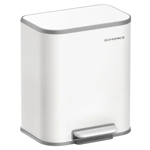 SONGMICS 20L Tretmülleimer mit Deckel