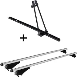 Fahrradträger ORION + Relingträger Tiger XL für Opel Zafira B 2008-2012 - Praktisches Set aus Fahrradträger und Relingträger für Opel Zafira B 2008-2012. Einfache Montage und kompatibel mit verschiedenen Fahrradtypen. Maximale Zuladung: 15 kg, ideal für den stressfreien Transport.
