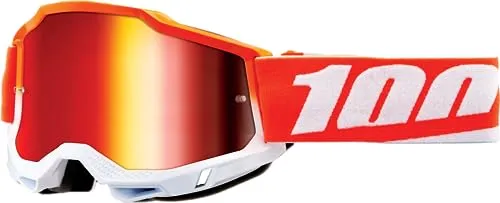 100% Accuri 2 EXTRA Matigofun Brille - Sportbrillen mit antifog Gläsern, ideal für Cross und Mountainbike, bieten optimalen Sichtschutz und Komfort für Unisex Erwachsene.