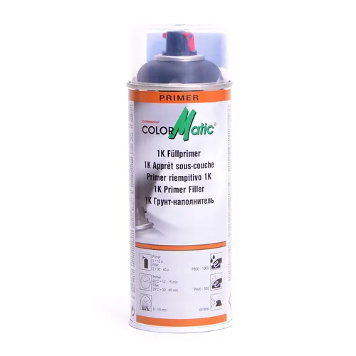 Motip Grundierung 1K Füllprimer HG7 schwarz 400 ml 549663