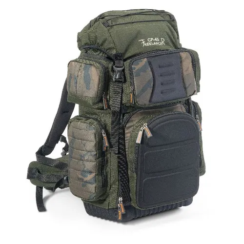 ANACONDA Freelancer Climber Pack 45 - Ideal für Angler - Ködereimer - Der Anaconda CP-45 Climber Pack Rucksack bietet viel Stauraum und ist perfekt für Angeltouren, um Ihre Ausrüstung sicher zu transportieren.