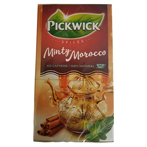 Pickwick Tee Marokkanischer Pfefferminztee, Minty Marocco, Pfefferminze, 20 Teebeutel