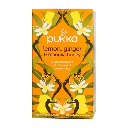 Pukka - Lemon,Ginger & Manuka Honey BIO - 20 Tea Bags Pukka 5060229011534