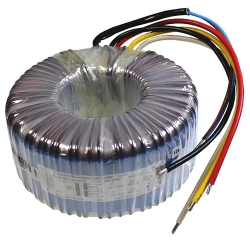 Lumonic Ringkerntrafo Transformator 500VA 2x18V für Audio, Industrie, Halogen und Schienensysteme