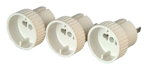 Kopp Reiseadapter Reisestecker Set Nord/Süd Amerika Süd Europa 2Pol