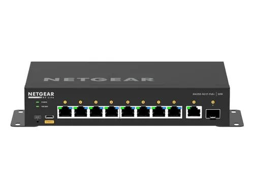 Netgear AV Line M4250-9G1F-PoE+ - Switch - L3 - managed - 8 x 10/100/1000 (8 PoE+)