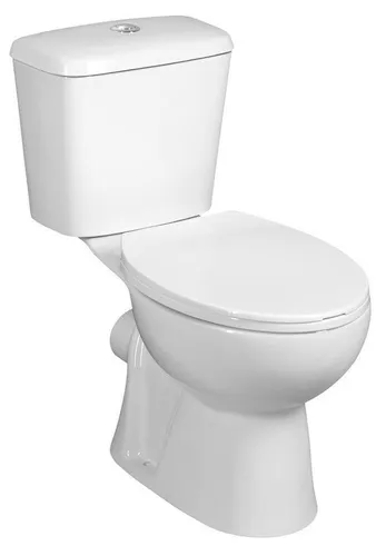 Aqualine JOSE WC-Kombi mit Doppeltaste 3/6 l, Weiß