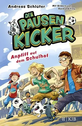 Die Pausenkicker – Anpfiff auf dem Schulhof: Spannende Kinderbuch-Serie über Fußball und Freundschaft - EM, WM, Champions & Nationalmannschaft: Entdecke die coole Kinderbuch-Serie ab 8 Jahren, die den Schulalltag und die Leidenschaft für Fußball vereint.