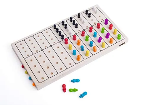 WOODY_Holzspiel Logic, Mehrfarbig