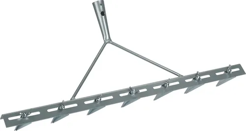 Triuso Rillenzieher mit 7 verstellbaren Scharen - Heckenschneider mit 7 Längen und 67 cm Griffbreite, ideal für präzises Furchenziehen und effizientes Pflanzen.
