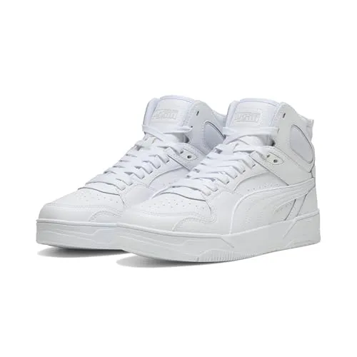 PUMA RBD BREAK MID Sneaker - Sportlich & Stylisch in Weiß 38,5 EU - Sneaker in Größe 38,5 EU, knöchelhoch und aus hochwertigem Leder, ideal für sportliche Outfits und den Alltag.