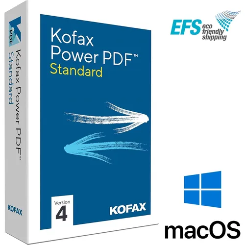 Kofax Power PDF 4.0 Standard Vollversion für WIN/MAC