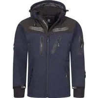 Rock Creek Jacke Navy – Sportlich und Wetterfest - Entdecken Sie die Rock Creek Softshelljacke in Navy: ideal für sportliche Outfits, schützt zuverlässig vor Wind und Regen. Perfekt für Street-Styles und aktive Tage!